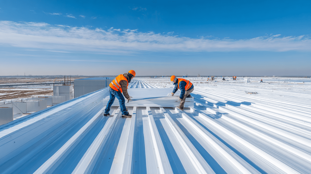 Конструкция и особенности кровельных сэндвич-панелей