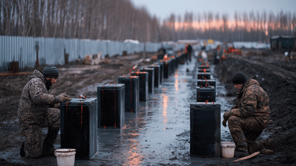 Столбчатые фундаменты: надёжное основание для металлокаркаса