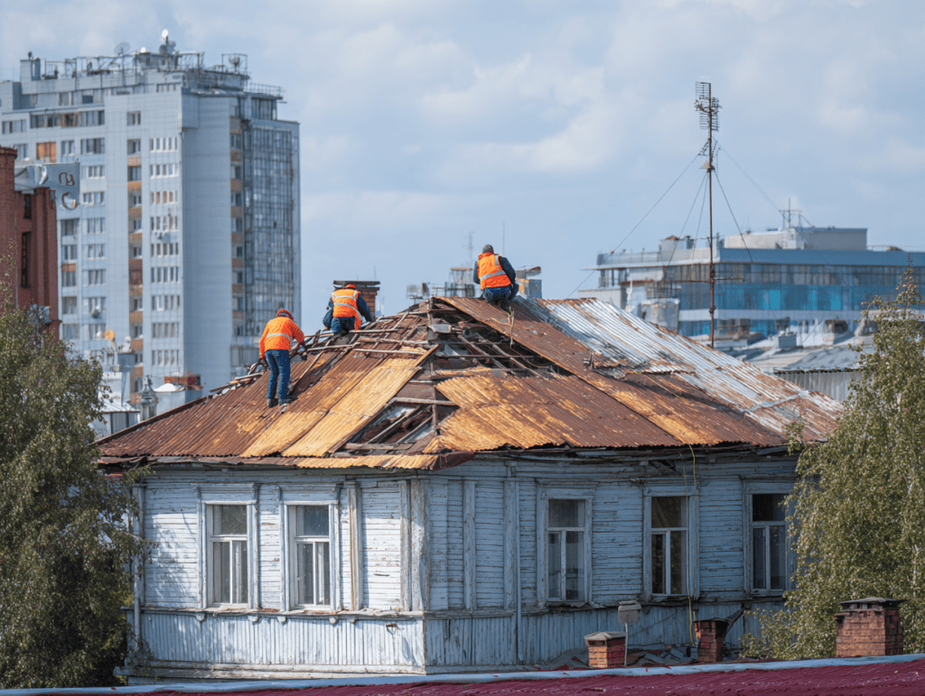 Ремонт кровли: как избежать протечек и продлить срок службы