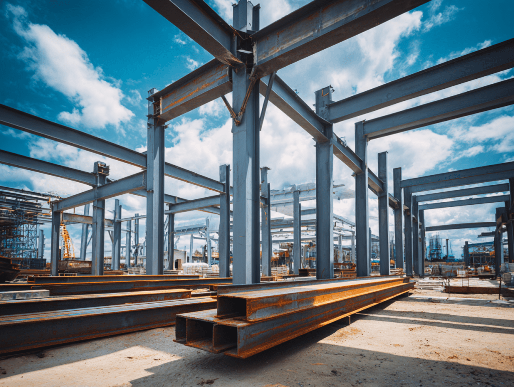 Металлические колонны и балки: выбор сечений и нагрузок